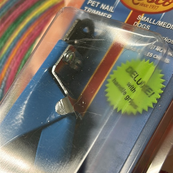 🖤NIB💕 Deluxe Resco Guillotine Nail Trimmer, Blue, Small/Medium - Picture 3 of 8